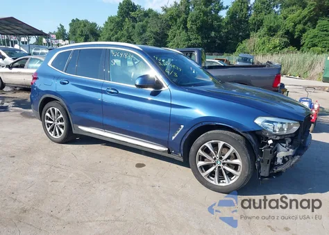 2021 BMW X3 xDrive30I из США, поврежденный, VIN 5UXTY5C01M9E76680
